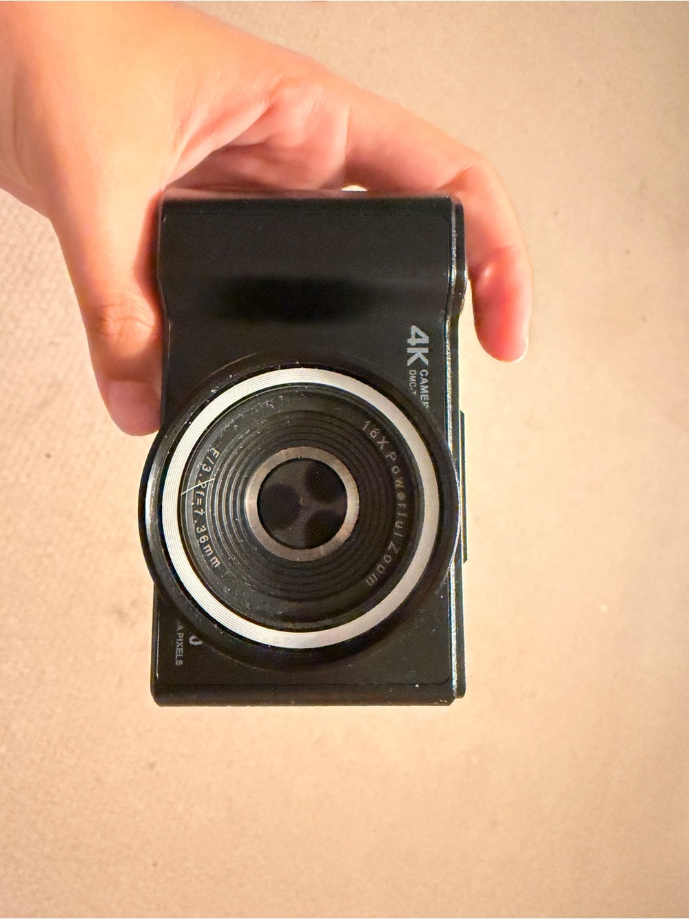 Black 4K Digital Camera - Compact Photo & Video - Picture 1 of 7